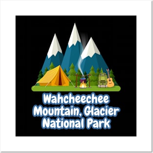 Wahcheechee Mountain, Glacier National Park Posters and Art